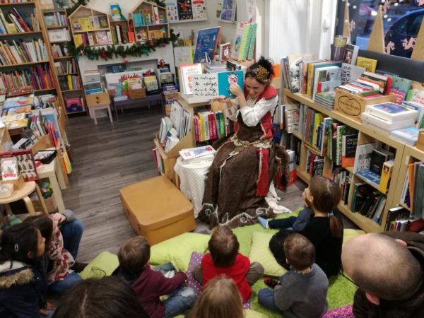 Souvenirs des lectures de Stéphanie la Conteuse ce mercredi 13 décembre