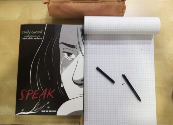 SPEAK, Emily Carroll, éditions Rue de Sèvres