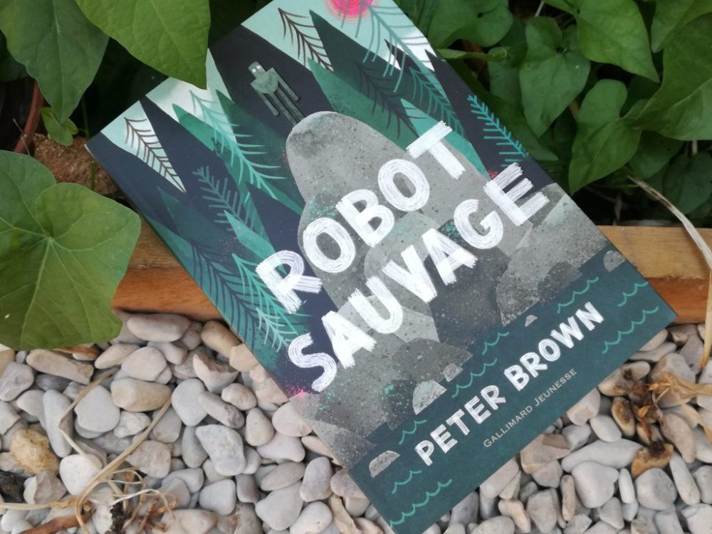 ROBOT SAUVAGE, Peter Brown, éditions Gallimard Jeunesse