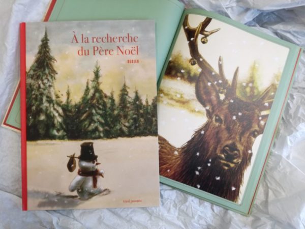 À LA RECHERCHE DU PÈRE NOËL, Thierry Dedieu, éditions Seuil