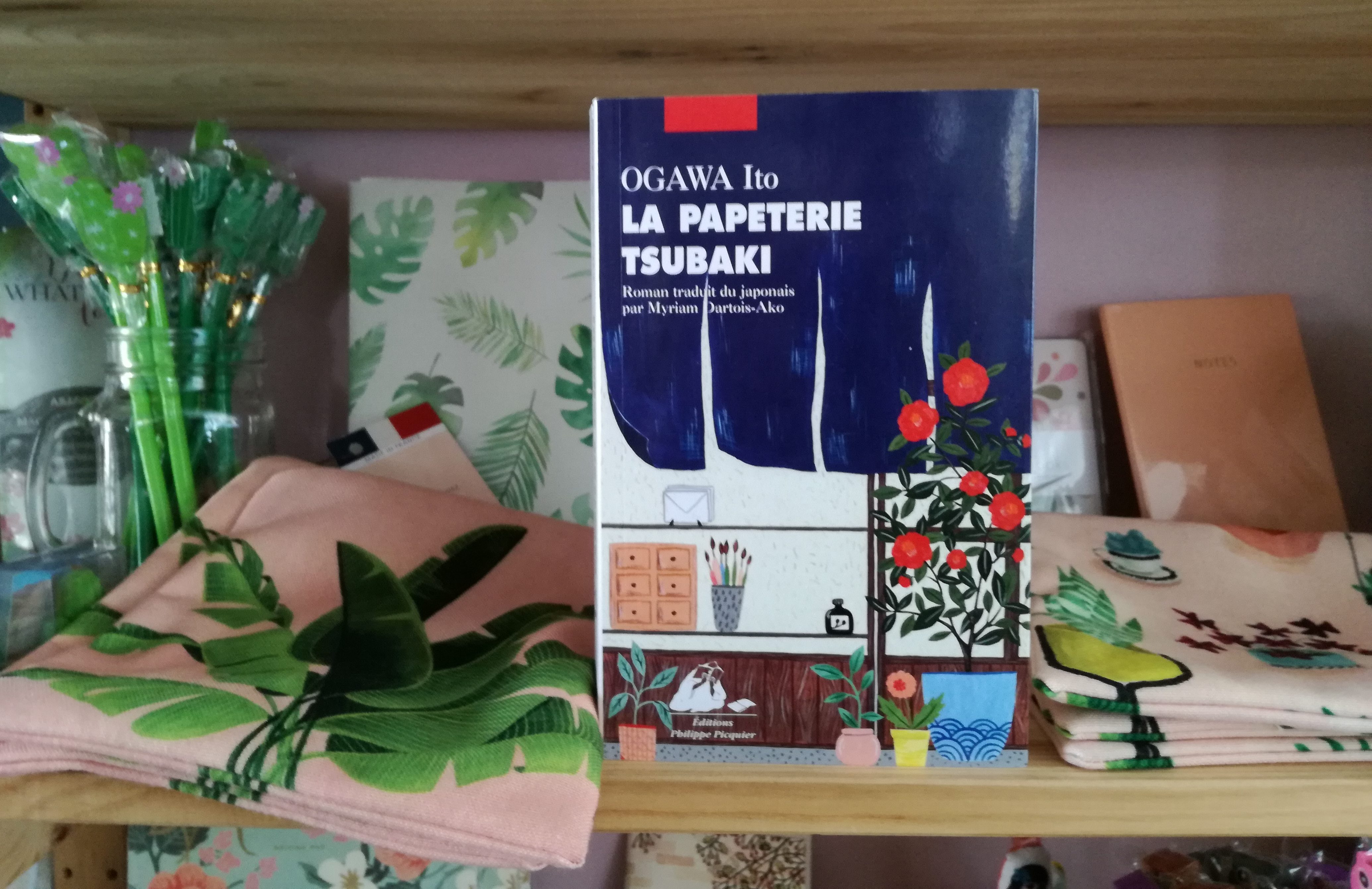 LA PAPETERIE TSUBAKI, Ogawa Ito, éditions Picquier - Librairie Au Temps Lire