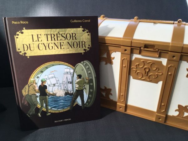 LE TRÉSOR DU CYGNE NOIR, Paco Roca et Guillermo Corral, éditions Delcourt/Mirages