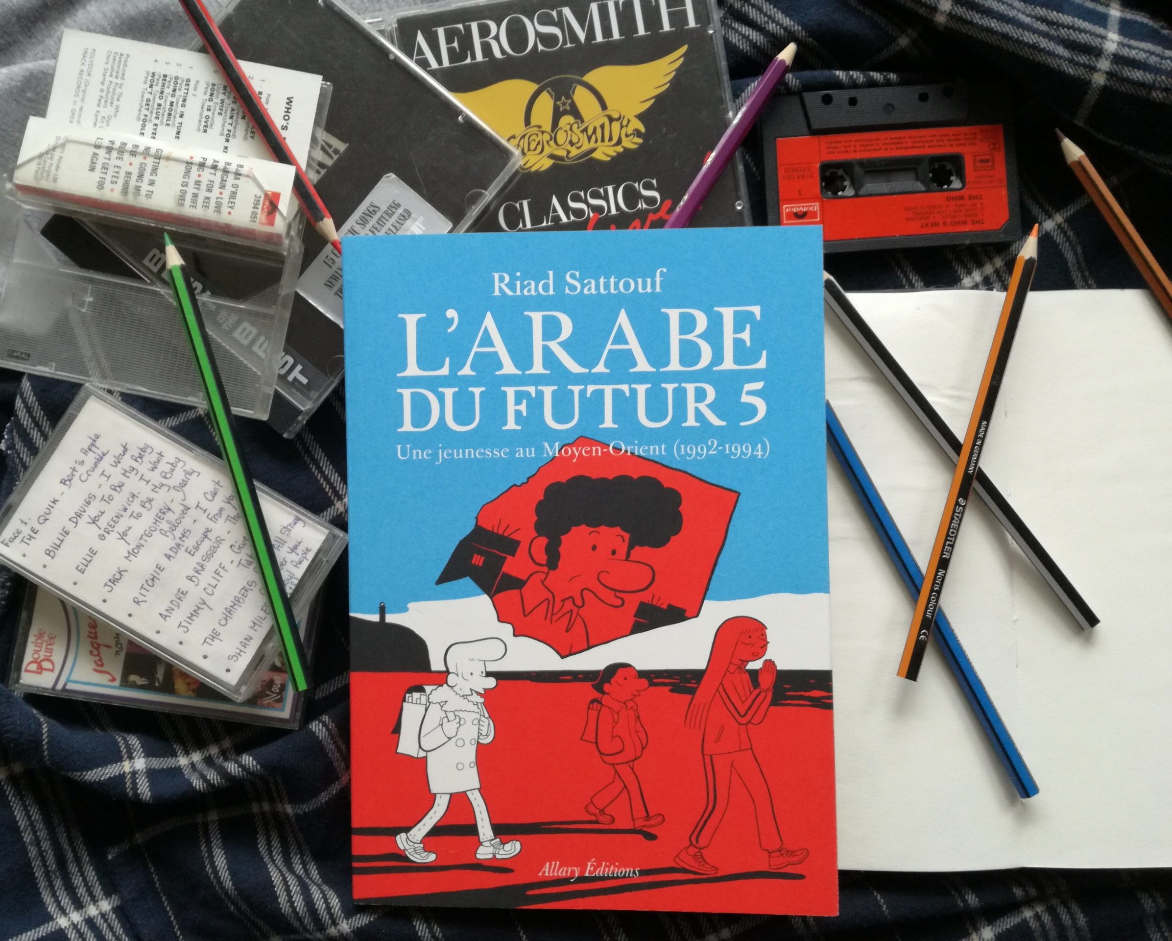 L'ARABE DU FUTUR : Volume 5, Riad Sattouf, éditions Allary - Librairie ...