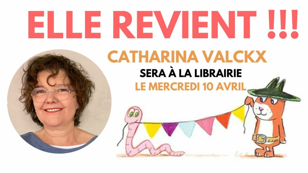 Rencontre avec Catharina Valckx – L’école des loisirs