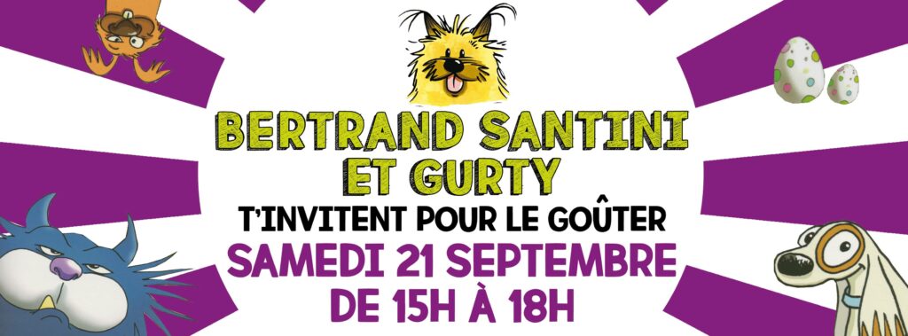 Rencontre avec Bertrand Santini et la mascotte Gurty