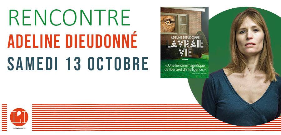 Rencontre avec Adeline Dieudonné à la librairie Au Temps Lire