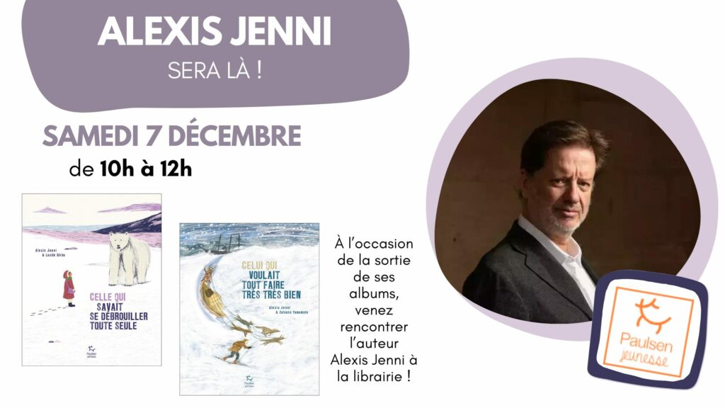 Alexis Jenni en jeunesse pour ses nouveaux albums !